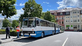 Ikarus 280 Z80 (Baujahr 1989) Mitfahrt 2022