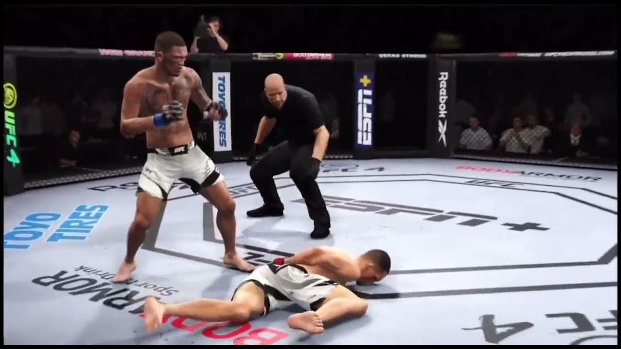 How To Do Showtime Kick Ufc 4 60 seconds of showtime kick kos in ufc 4 - YouTube