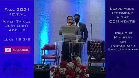 Eld  George Bolden III  " When Things Just Don't Add Up"