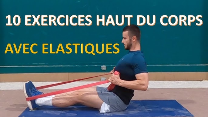 18 Exercices de musculation avec élastique (tout le corps)