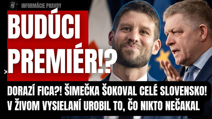 Budúci premiér? Michal Šimečka šokoval celé Slovensko! V živom vysielaní urobil to, čo nikto nečakal