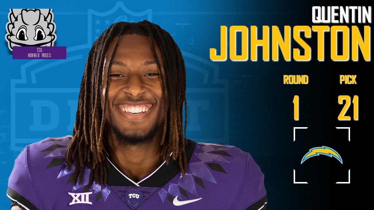 2023 NFL DRAFT Quentin Johnston Los Angeles Chargers YouTube