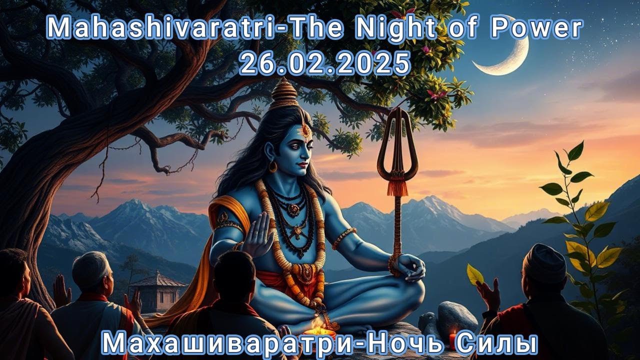 Махашиваратри-Ночь Силы (Mahashivaratri-Night of Power.)