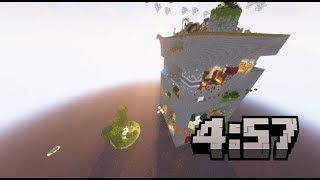 Parkour Cube Any% in 4:57 (World Record)