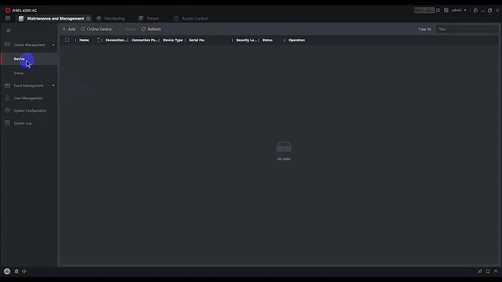 How to Configure Access Control System in iVMS4200 AC