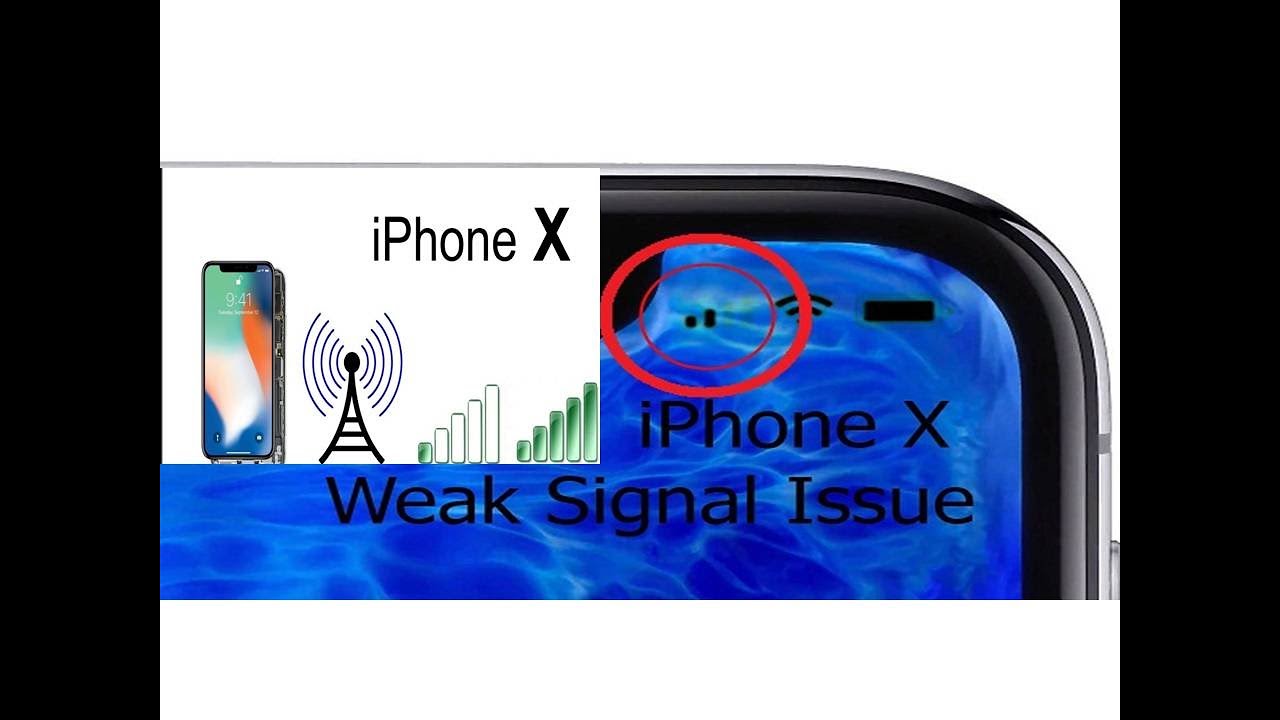 How to Fix the iPhone X Weak Signals Issue iPhone XS , XS Max YouTube