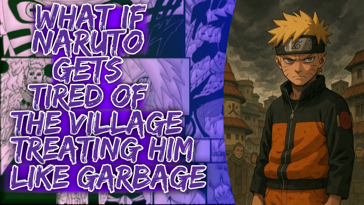 What If Naruto Gets Tired Of The Village Treating Him Like Garbage ||