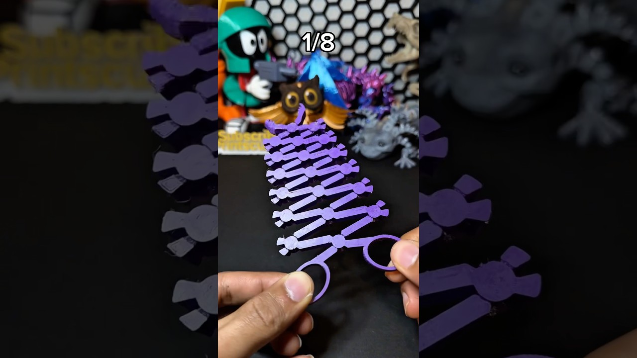 3D‑Printed Fidget Toy Mega Mix | 8 Satisfying Prints. #3dprinting #creative #satisfying