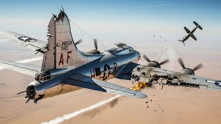Why German Pilots Were Stunned When a Bf 109 Sliced a B-17 — And It Flew Home