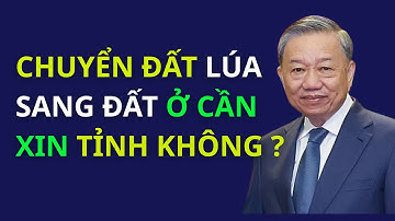 3 Điều Cần Biết Khi Xin Chuyển Mục Đích Sử Dụng Đất Trồng Lúa Sang Đất Ở