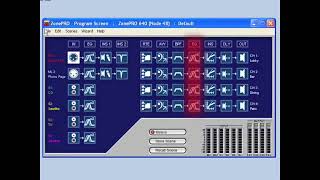dbx | Part 13 ZonePRO Program Screen   Video Manual Series