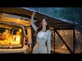 Solo Camping im Starkregen 🌧️ | Eine Nacht voller Abenteuer