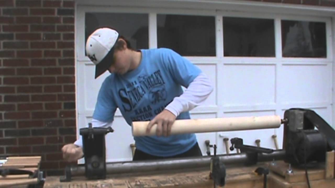 Gresock to Make a Wooden Baseball Bat YouTube