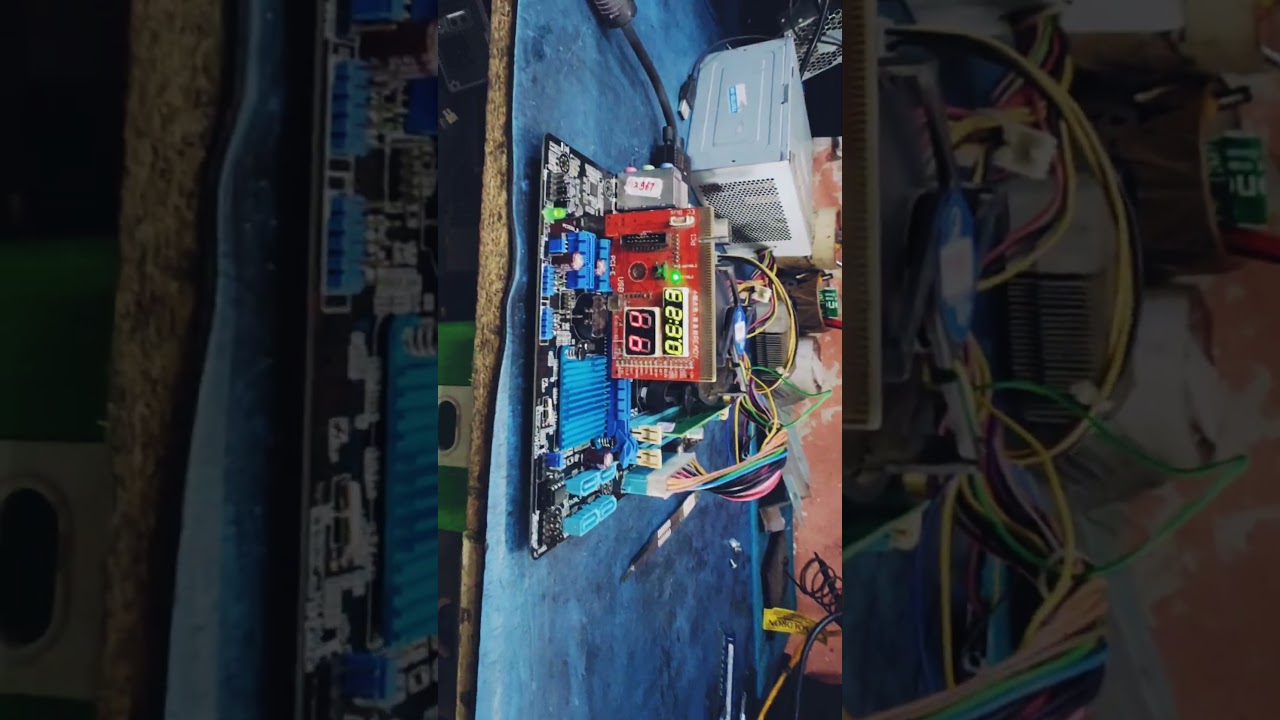 MOTHERBOARD NO DISPLAY PROBLEM SOLVING #shorts  #laptopgaming #computerrepair #ytshortsindia