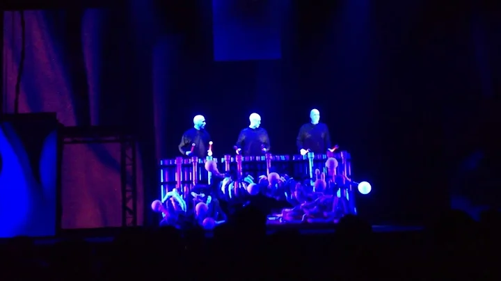 Blue Man Group Universal Orlando 2012 New Show Preview & Grand Finale