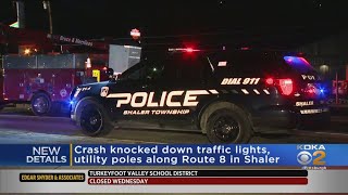 Section Of Route 8 Closed After Multi-Car Accident