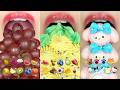 asmr (DANGBEE) 10 MINUTES EMOJI FOOD CHALLENGE FOR SLEEP RELAXING 10분 이모지 먹방 모음집 eating sounds