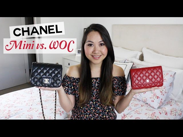 Chanel Square Mini and WOC Comparison and Review 