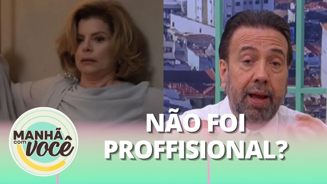 Jorge Lordello critica morte de Odete Roitman em Vale Tudo: “Cena mal feita”