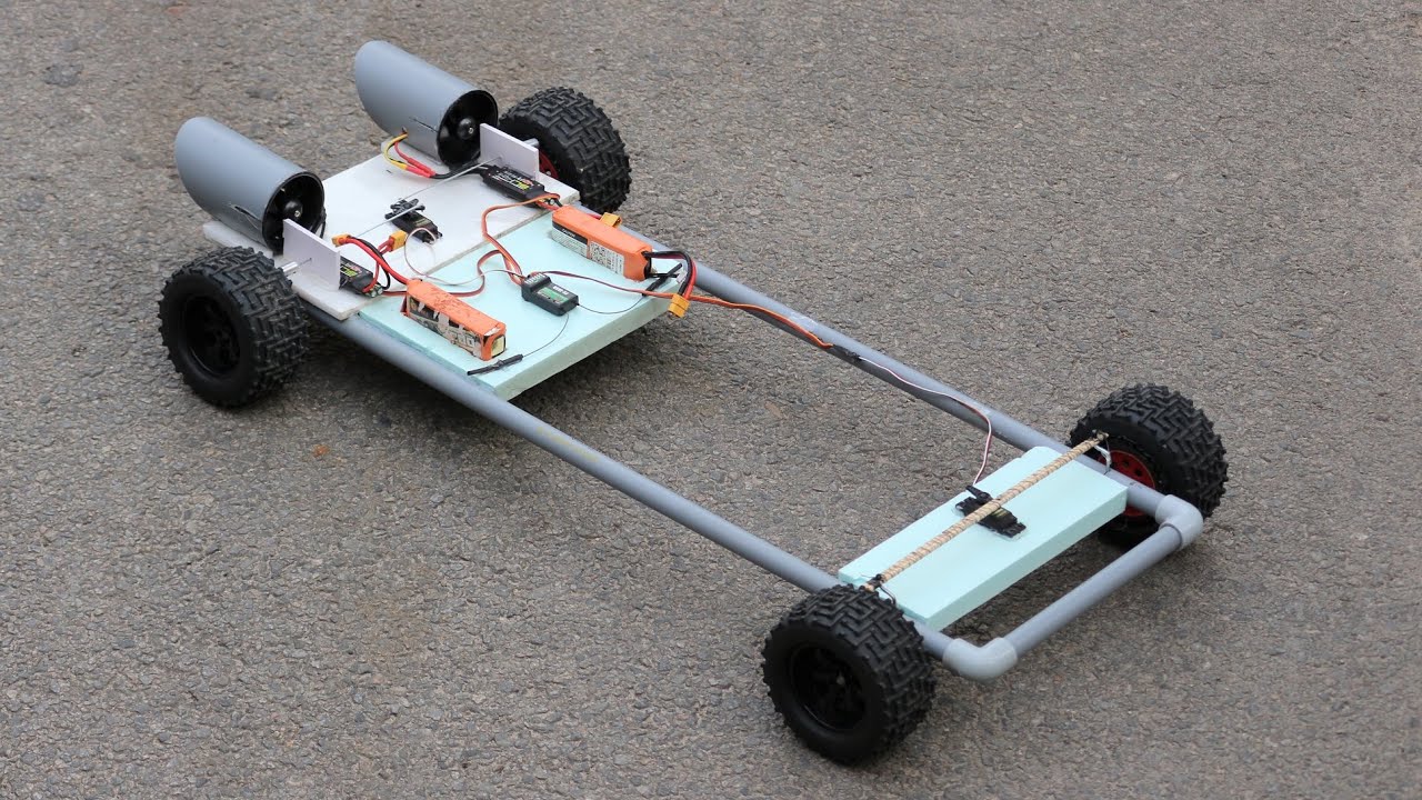 How to make Amazing F1 Racing Car Out of PVC Pipe DIY YouTube