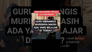 MIRIS ANAK SD DI TAKENGON MASIH BELAJAR DI TENDA? APA KARENA INDONESIA TERLALU LUAS?