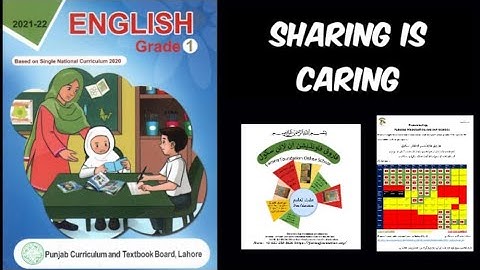 R#12|SHARING IS CARING|CLASS 1 ENGLISH|UNIT#5|FAROOQ FOUNDATION ONLINE SCHOOL