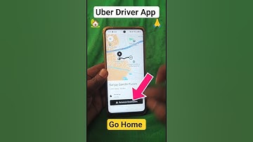 Uber me go Home kaise lagaye 🏡|Uber Driver App|#yt #bike #taxi #uber #driver # ride #home #maurya