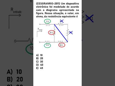 Vídeo: Como encontrar resistência equivalente?