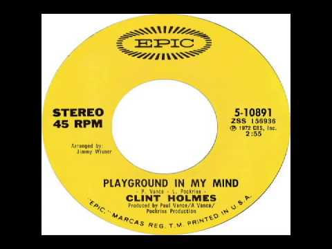 Clint Holmes (+) PLAYGROUND IN MY MIND