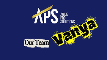 Our APS Team: Meet Vanya, Architect