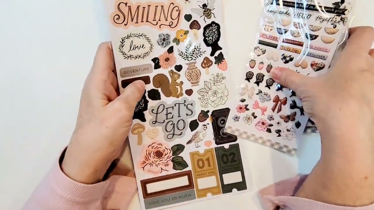 JOANN'S FABRICS CRAFT HAUL - Paper & Stickers - Part 2