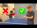 5 steps to improve your table tennis serve