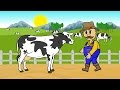 Farmer Cow all season | Farm Kids | Rolnik Krowy  Cały Sezon | Bajka Rolnicy i przygody od Bazylland