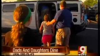 Local Chick-fil-A's hold Daddy\/Daughter Date Night