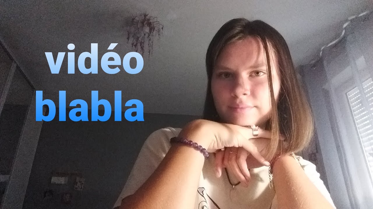 Vidéo blabla (organisation, école, projet à venir)