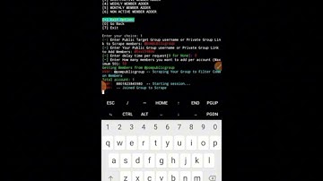 Telegram New Hidden Mamber Adding Script Using Termux|