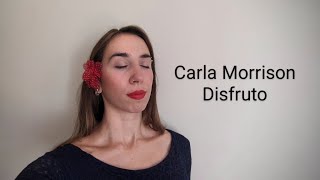 Disfruto by @CarlaMorrison - cover by @Schneebray