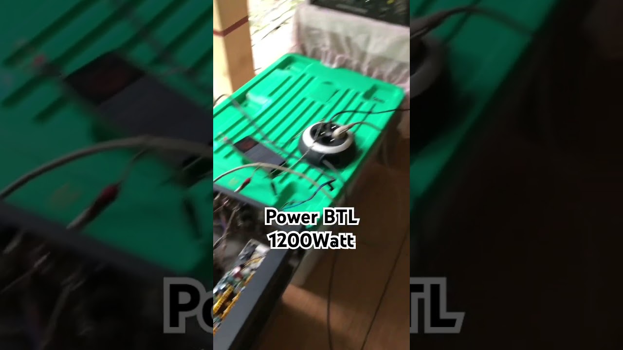 Cek Sound Power BTL 1200watt Sanken 