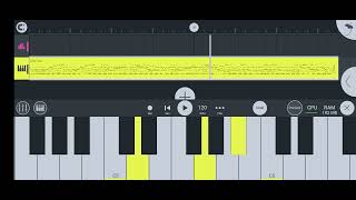 TELOLET BASURI TENDA BIRU || 12 NOT PIANIKA BASURI FL STUDIO MOBILE‼️🎹
