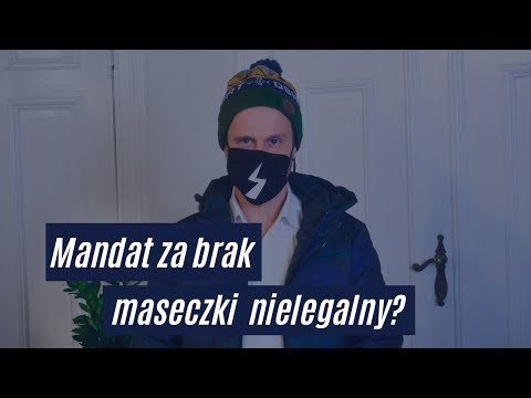 Mandat za brak maseczki nadal nielegalny!