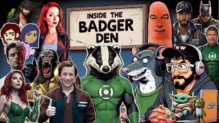 Inside The Badger Den - Ep.140 | People V Gorilla Grodd! God of War BAUTISTA! DCU Lanterns!