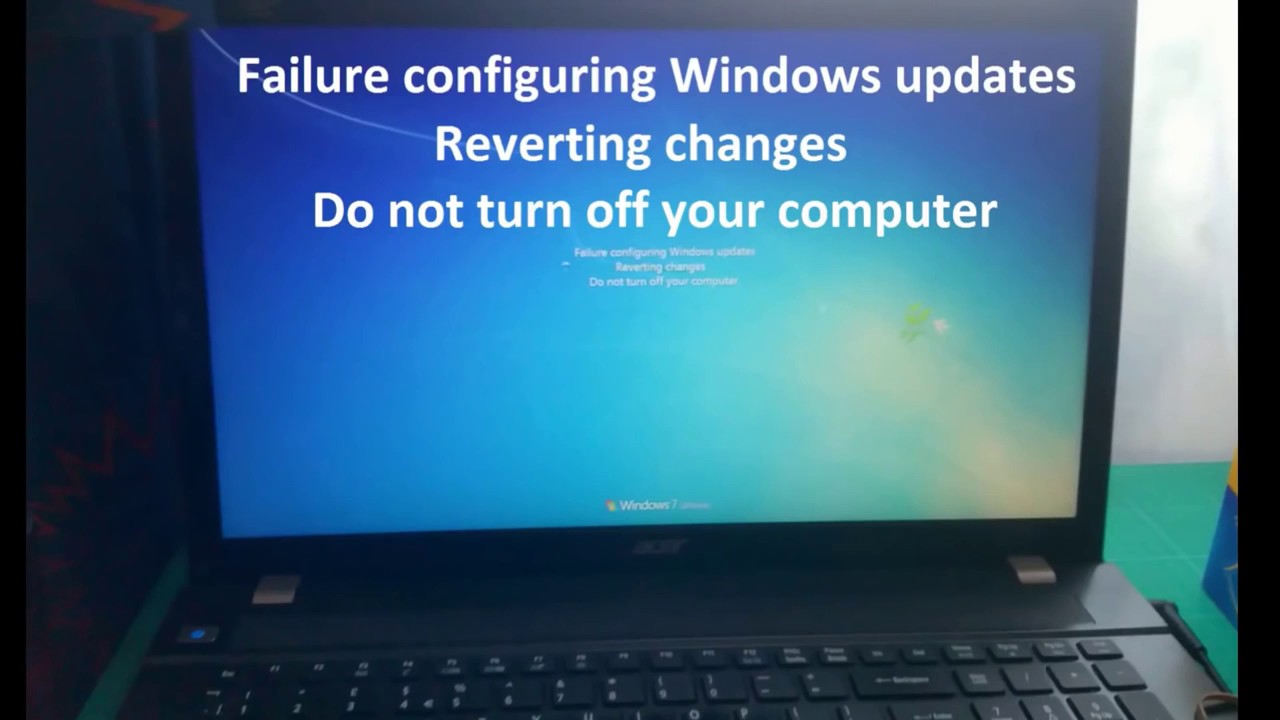 Failure Configuring Windows Updates Reverting Changes Screen Stuck Fix Failure Configuring Windows Updates Reverting Changes Screen Stuck Fix