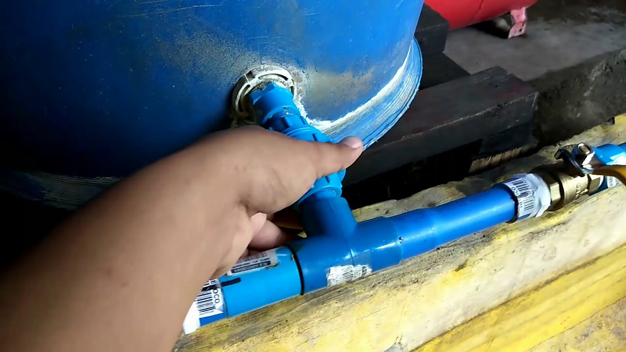 How to install Waterpump in Concrete Pond || Catfish Hatchery