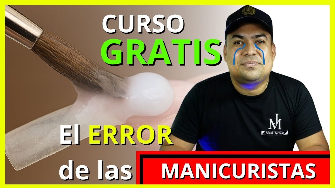 Uñas ACRILICAS Facil (Dominio del Acrilico) CLASE #3 Gratis