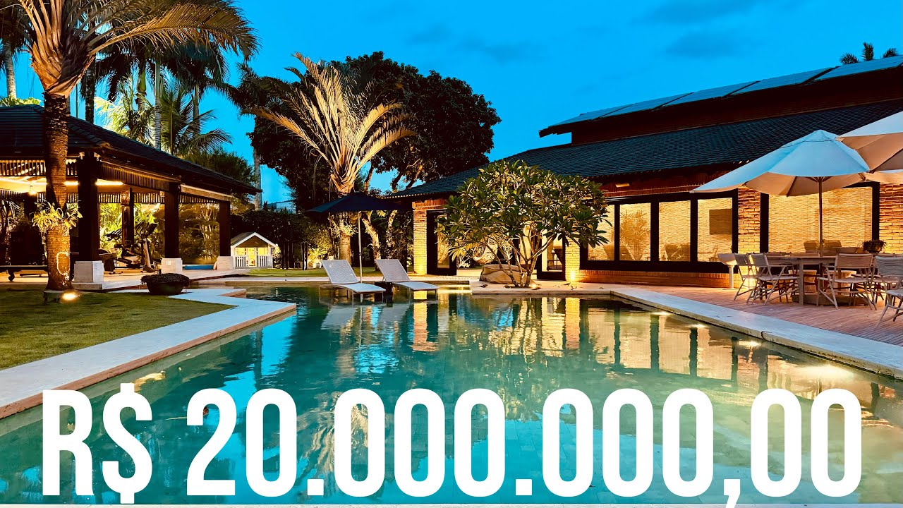 A MAIS EXCLUSIVA MANSÃO DO JARDIM ACAPULCO EM GUARUJÁ – R$ 20 MILHÕES DE PURA SOFISTICAÇÃO