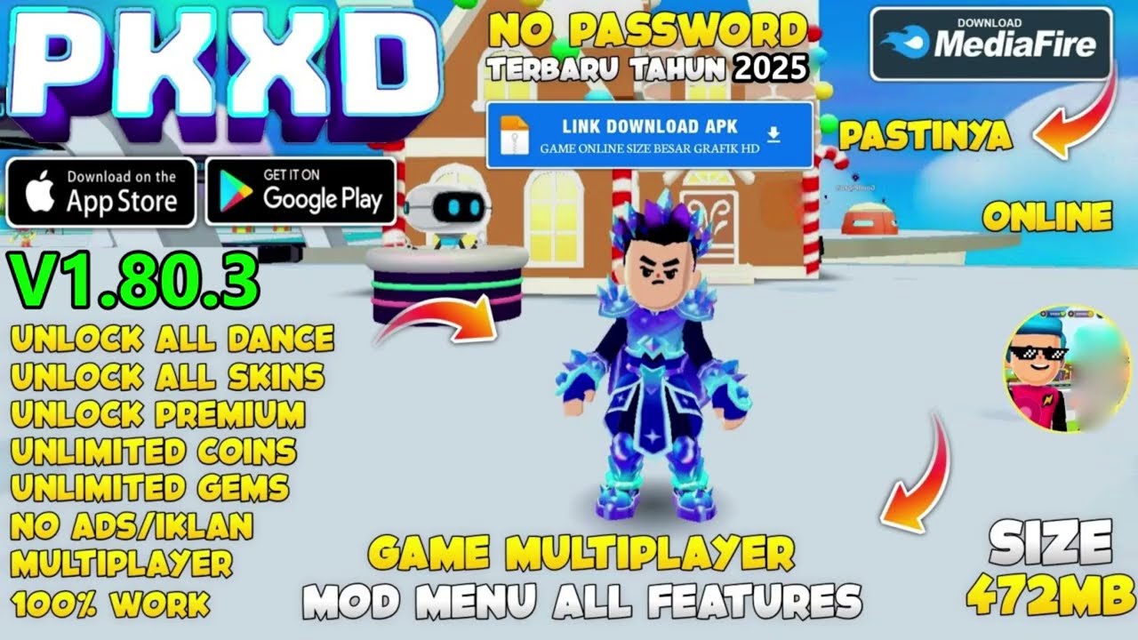 Update!! PK XD Mod Apk 1.80.3 Latest Version 2026 - Unlimited Money & Unlock All