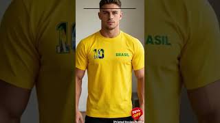 2026 Brazil Jesus Football Jersey for Men Who Love Summer Gear to Score Goals