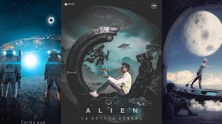 Picsart Manipulation || Alien Ufo Movie poster || Creative Manipulation Tutorial || Y.P Editing Zone screenshot 1