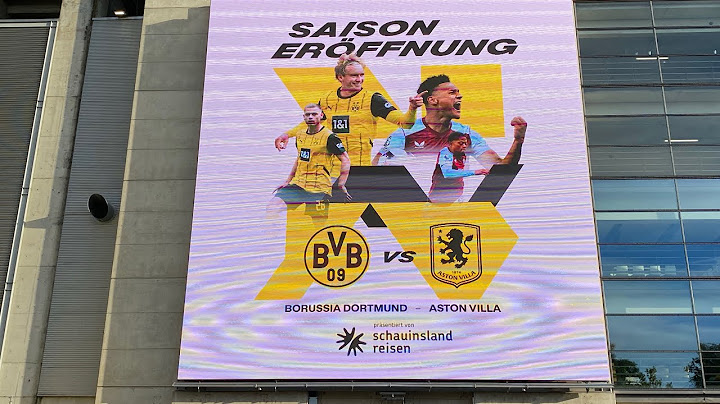 Saisoneröffnung! Borussia Dortmund vs. Aston Villa F.C. (10.07.2024)
