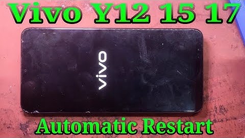 Vivo Y12 Y15 Y17 Auto Restart || Automatic Power Off